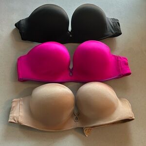 Victoria Secret strapless bras